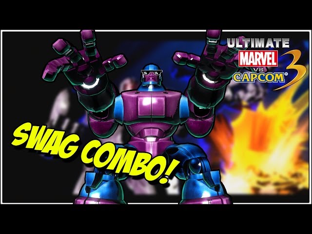 Ultimate Marvel vs. Capcom 3 | Sentinel Swag Combo ft. Hulk and Nemesis