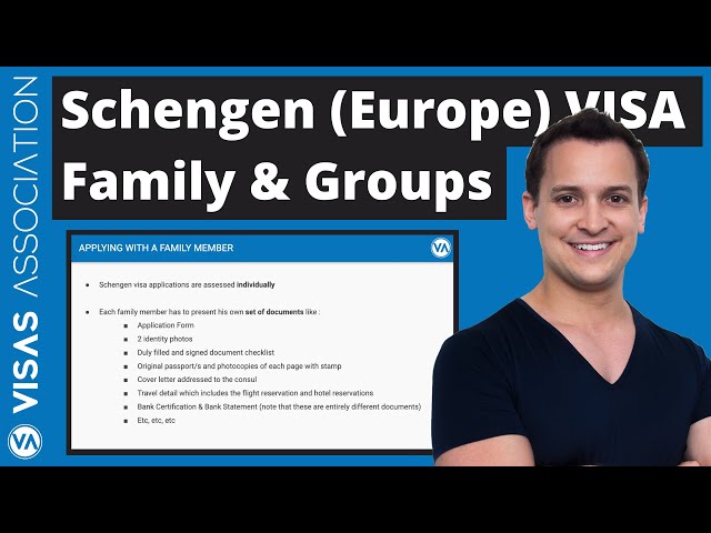 Schengen Visa Family and Group Application How To, Tips and Tricks