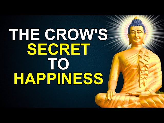 The Crow's Secret to Happiness 🪶✨🔑 | A motivational story