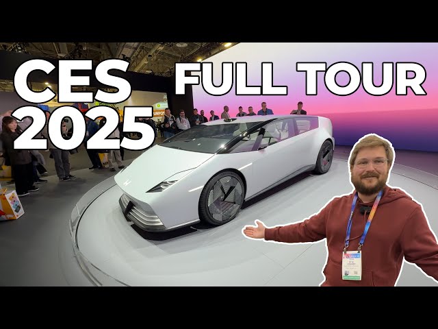 CES 2025! Full Tour Of EV & Charging Innovations