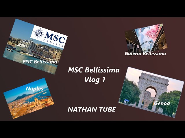 MSC Bellissima Vlog#1-Boarding+Discovering Naples