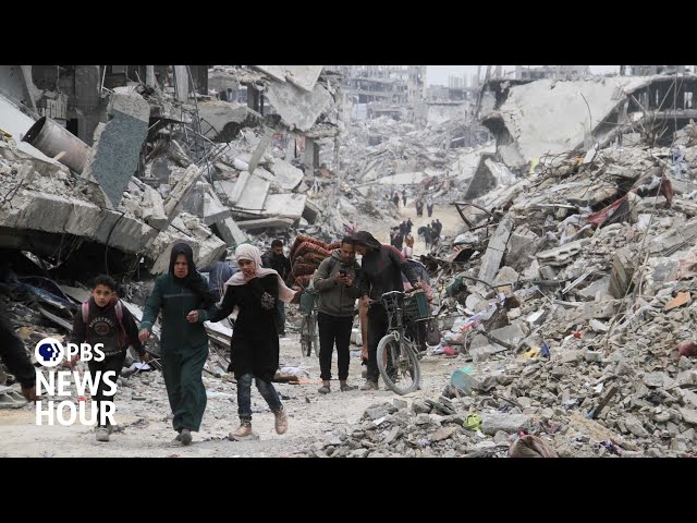 Gazans return to homes in ruins and begin clearing rubble as tenuous ceasefire holds