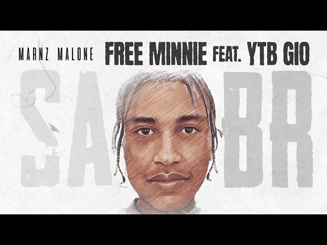 Marnz Malone - Free Minnie ft. YTB GIO (Lyric Visualiser)