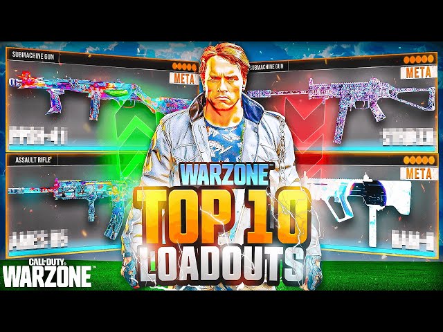 TOP 10 *BROKEN* META Loadouts in Warzone