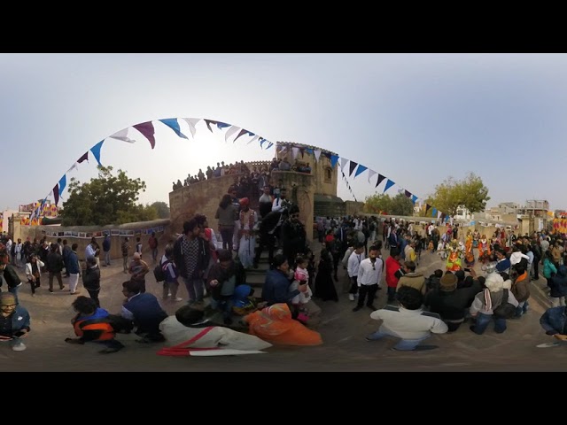 Kalbeliya dance Part  1 during Heritage Walk , Bikaner , 2019