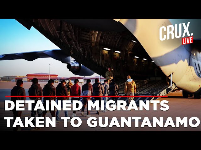 Trump Immigration News Live | Military Plane Brings Migrants Deported From US To Guantanamo Bay