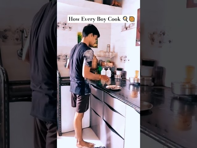 how Every Boy Cook 🍳🥘 #shorts