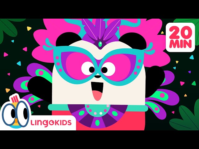 Celebrate the MAGIC of CARNIVAL! 🎭 Fun with Lingokids