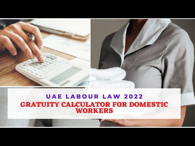 How to Calculate Gratuity | End of Service Bonus For Domestic Workers in the New UAE Labour Law 2022