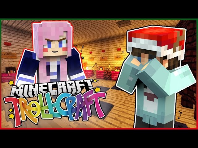 LIZZIES WEIRD BASEMENT!? - Minecraft TrollCraft - Ep.8