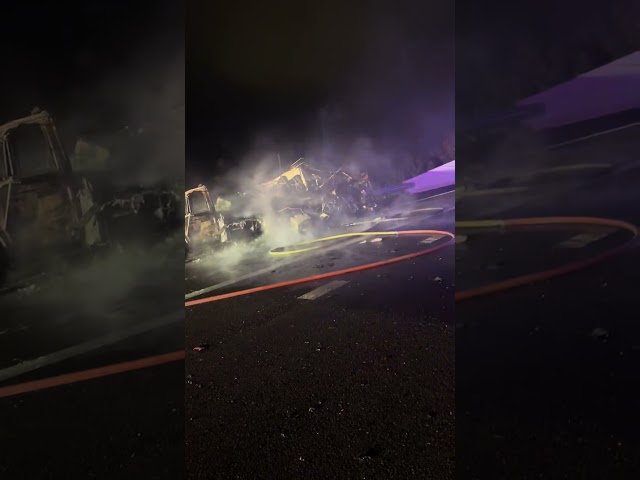 Rv fire on Veterans Expressway  Granddaughter to Swisher Sweet Cigar Survives.