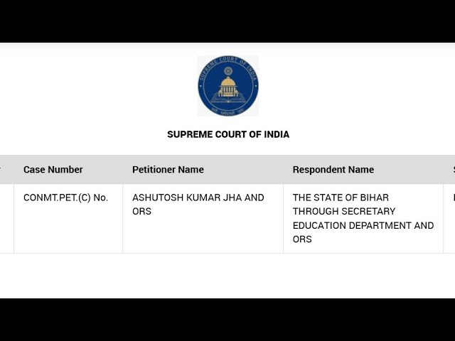 NIOS DELED BPSC TRE 3 का CONTEMPT CASE (अवमानना केस ) FILE फाइल हो गई है @amritakivani