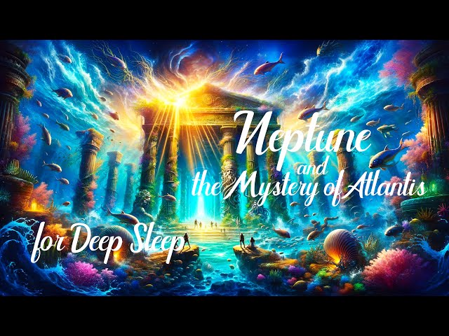 Deep Sleep Bedtime Story 🌟 Neptune and the Mystery of Atlantis 😴 Relaxing Nighttime Tale