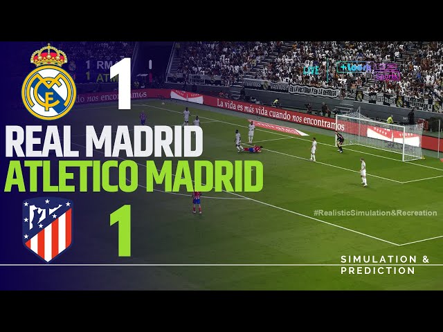 🔴 REAL MADRID vs. ATLETICO MADRID PARTIDO EN VIVO / LALIGA  24/25