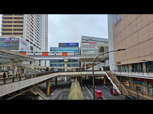 Live Tokyo Morning Walk - Tachikawa Station