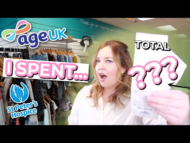 HUGE UK charity shop haul.. Midsize Everyday Wear for 2025