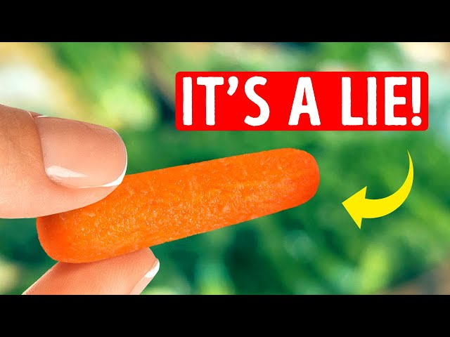 Baby carrots don't really exist // 101 Random Facts to Keep Your Next Conversation Going