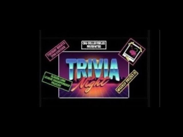 CPJ Collectibles Memory Unlocked Retro Trivia Week 14 #trivia #triviachallenge #nostalgia #game