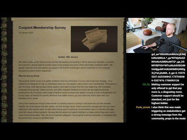 Jagex Clarifies the DELUSIONAL Surveys | Ramble 249