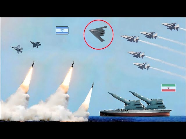 2 hours ago! 200 Israeli Fighter Jets Shot Down By Iranian Air Defense Systems