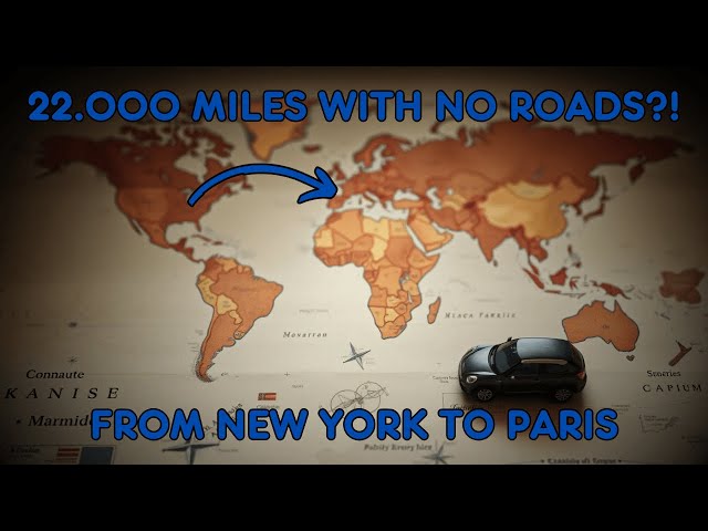 How Did They Drive Across 3 Continents With No Roads in 1908?