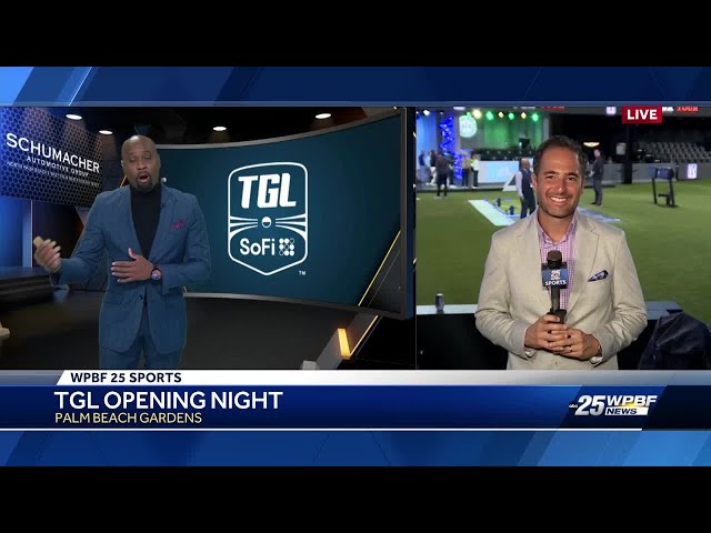 TGL, the new indoor team golf league, debuts in Palm Beach Gardens