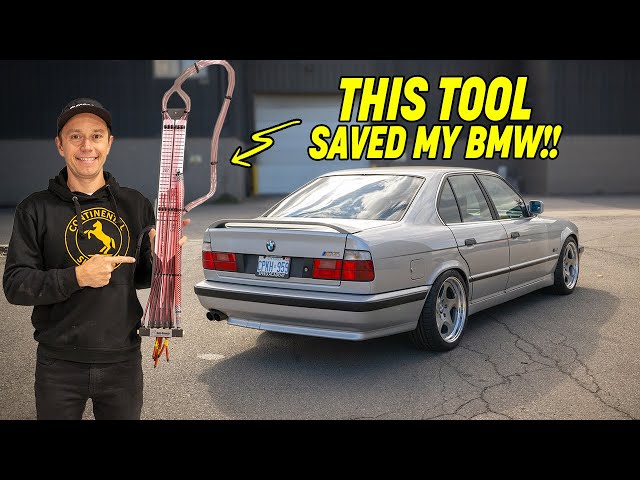 You won't BELIEVE how I fixed my E34 BMW M5!