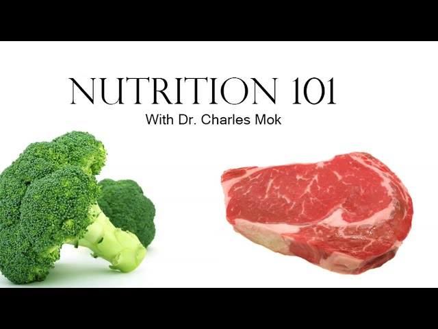 "Nutrition 101" with Dr. Charles Mok