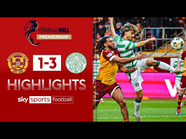 Jota scores on Celtic return! | Motherwell 1-3 Celtic | Scottish Premiership Highlights