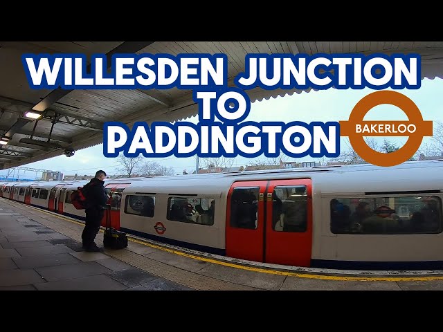 London Underground - Willesden Junction To Paddington (Bakerloo Line) FIRST PERSON JOURNEY