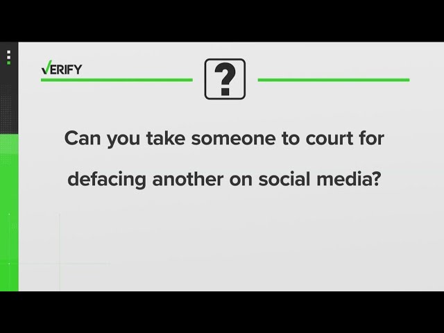 Yes, you can be sued for defaming someone on social media