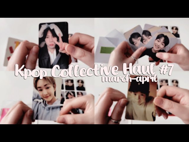 ✿ kpop collective haul #7 (march-april) | purchases, trades & (g)i-dle album unboxing ✿