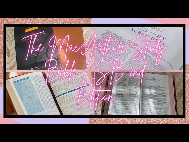 First Impressions | The LSB MacArthur Study Bible, 2nd Edition