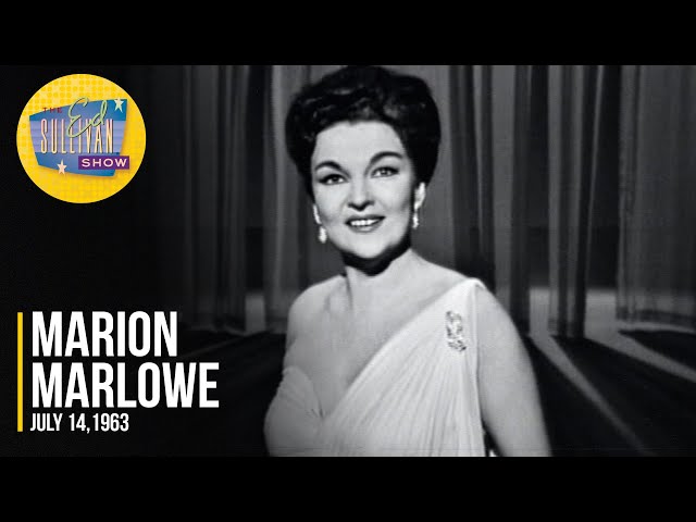 Marion Marlowe "Night And Day" on The Ed Sullivan Show