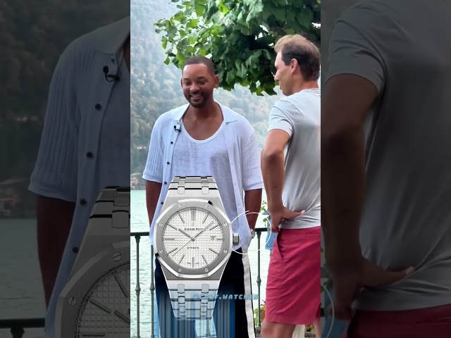 WILL SMITH & RAFAEL NADAL juntos com relógios INSANOS 🔥🤌 | RM ou AP? 🤔 | #relogios #watches #rm