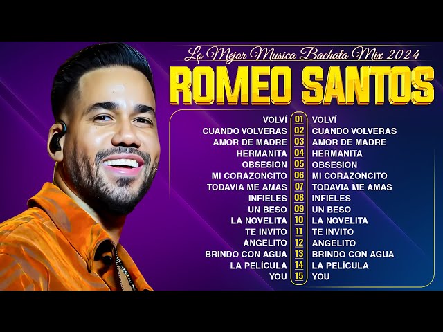 Romeo Santos / Greatest Hits Full Album / Best Old Songs All Of Time / Bachata Mix 2024