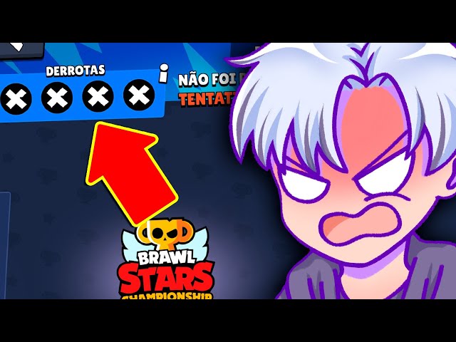 PASSEI RAIVA com os ALEATÓROS no NOVO DESAFIO DE CAMPEONATO do Brawl Stars