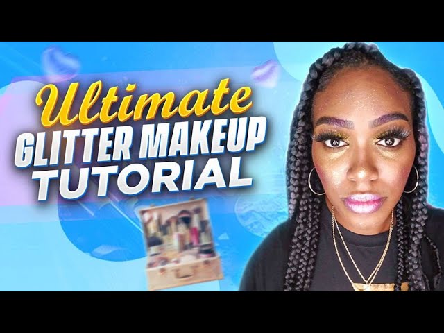 Epic Full Face Glitter Makeup Fail! Watch My Hilarious Transformation"