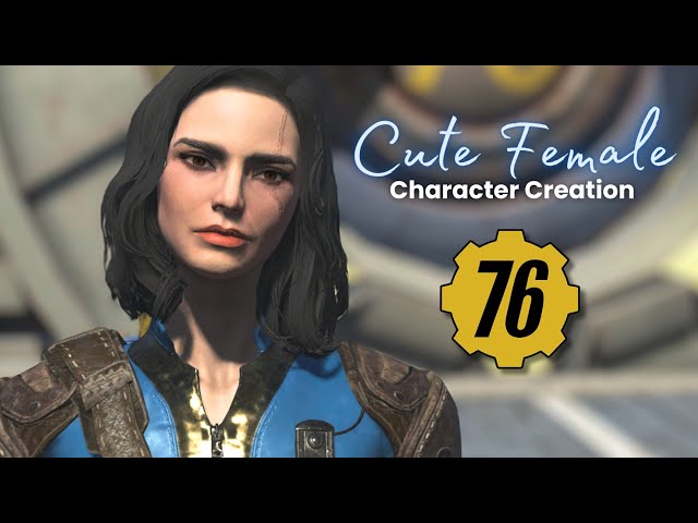 Fallout 76 | Cute Female Character Creation Tutorial