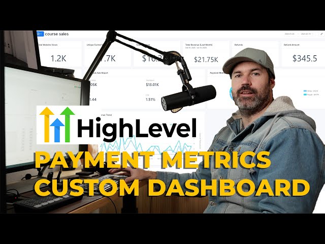 New Payment Metrics Dashboard in GoHighlevel