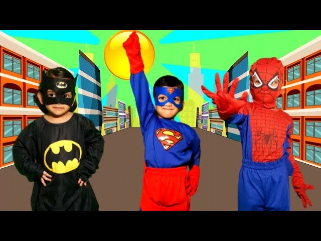 Kids Super hero song | Children's song by Kuku and Cucudu | Do you know the superman