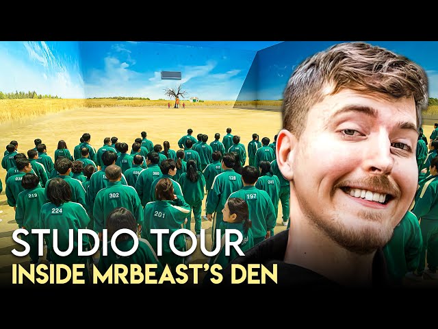 MrBeast | Studio Tour | How Much It Cost? | Squid Game