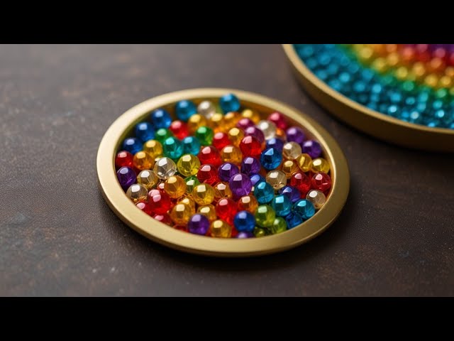 🎥✨ASMR Beads  in Reverse: Hypnotic Sounds and Visuals 🎥✨