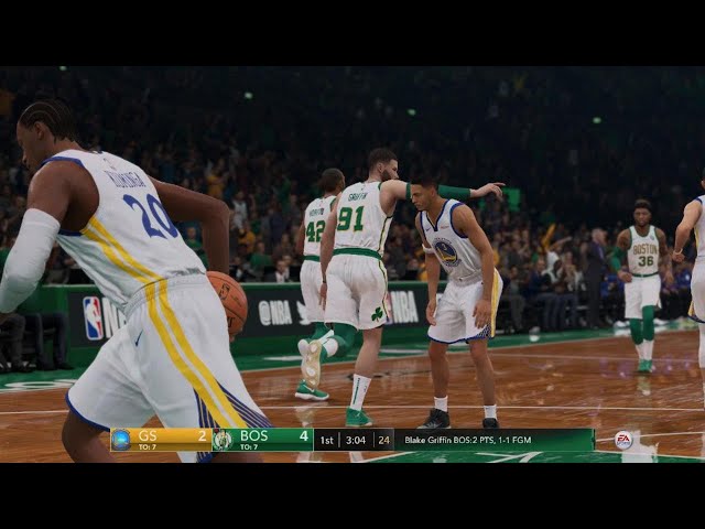 NBA LIVE 23 Boston Celtics vs. Golden State Warriors