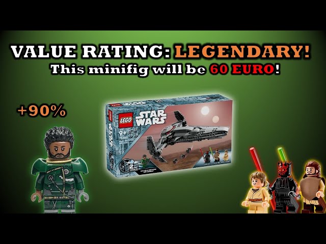 LEGO Saw Gerrera Minifig Predicted to Hit €60 – Grab It This Year! The LEGO Sith Infiltrator ROCKS!