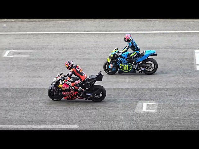 Practice start hole shot device motogp last day sepang test