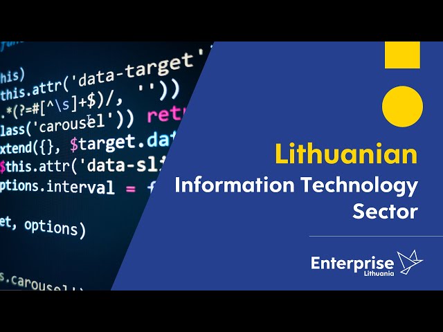 Visit Lithuanian Information Technology Sector