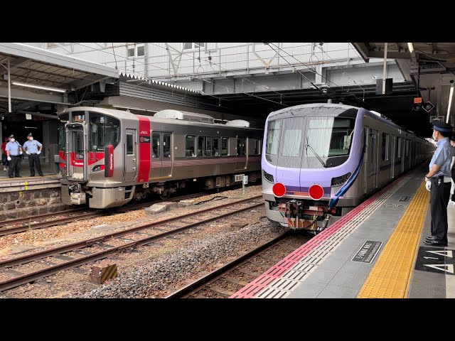 東京メトロ18000系甲種輸送 広島駅通過 2022/09/08