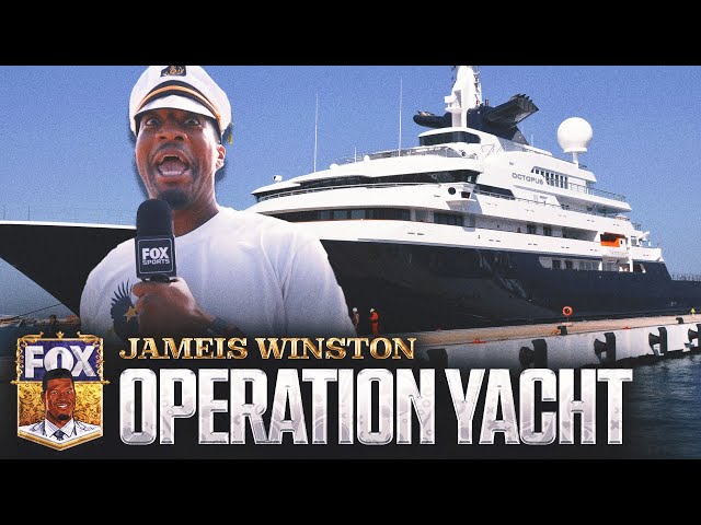 Jameis Winston attempts to board a Super Yacht in New Orleans | Super Bowl LIX on FOX