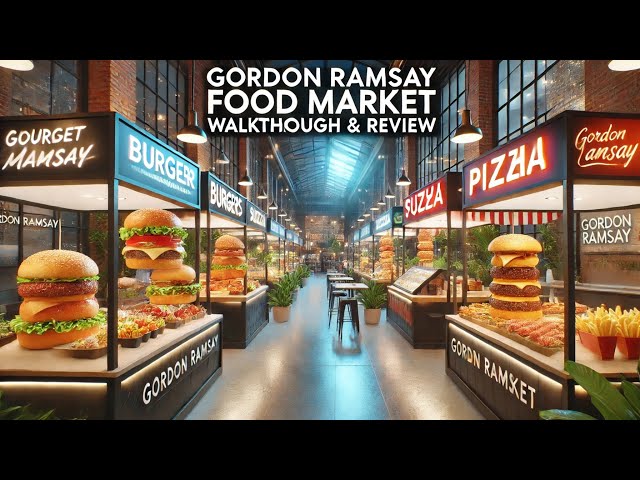 Inside Gordon Ramsay's Unhinged Food Market Experience